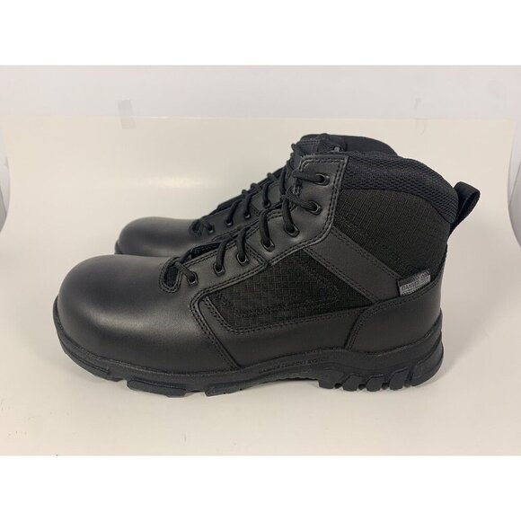 NEW - DANNER LOOKOUT 5.5" SZ COMPOSITE TOE BLACK BOOT MENS SIZE 9 Style # 23821 - Picture 3 of 13